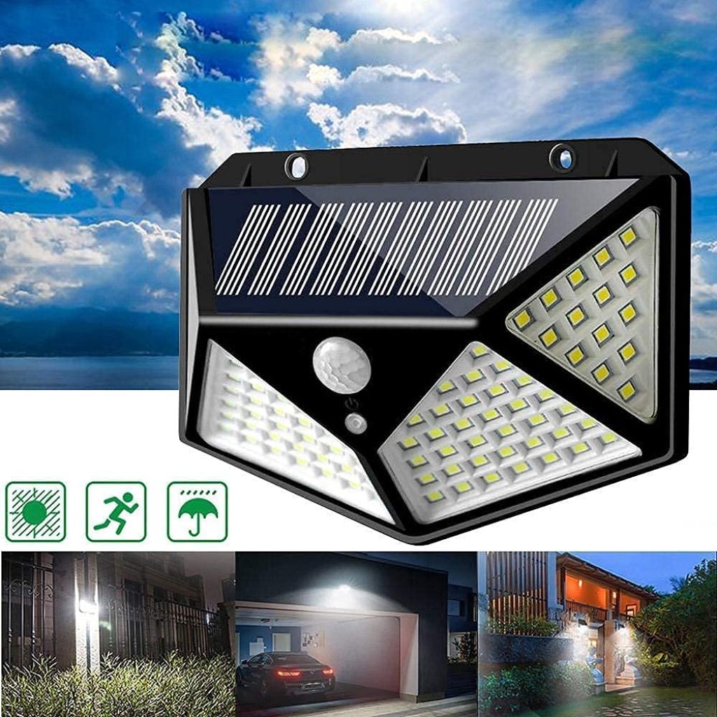 100 LED Motion Sensor Solar Light - Elneor