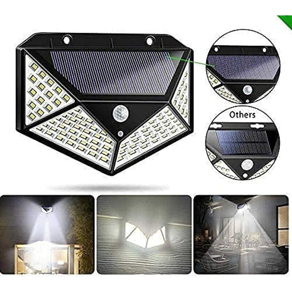100 LED Motion Sensor Solar Light - Elneor