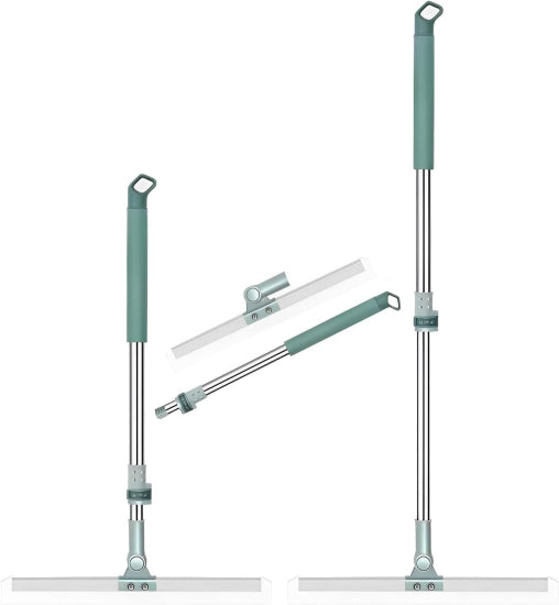 180° Rotatable Floor Wiper | Multifunctional Wet & Dry Squeegee - Elneor