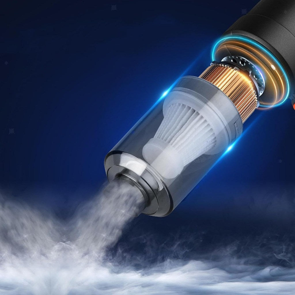 Portable 3-in-1 Cordless Car Vacuum Cleaner - Elneor