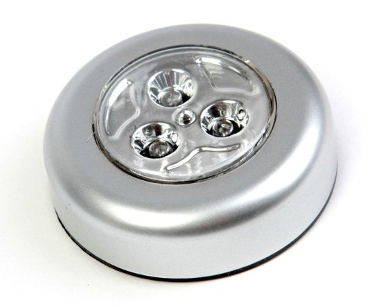 Battery-Powered Stick-On Light for Closets, Cabinets and Stairs
