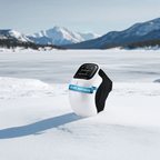 3 In 1 Cordless Knee Massager Heat Red Light Therapy Vibration Massage | Ambient Lighting by ELNEOR- ELNEOR