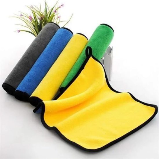 300 GSM Microfiber Cleaning Towel for Car & Home (40x40 cm) - Elneor