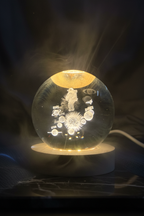 3D Crystal Sphere - Sun Detail
