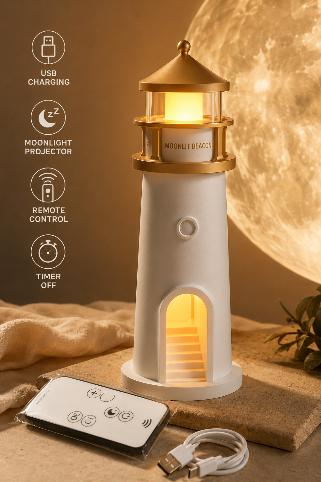 ELNEOR Lighthouse Lamp — Built Different