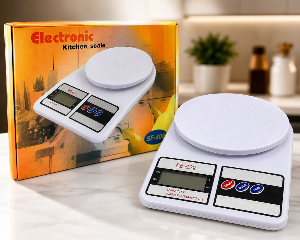 ELNEOR Digital Kitchen Scale SF-400 – 10kg Precision with LCD Display & Tare Function