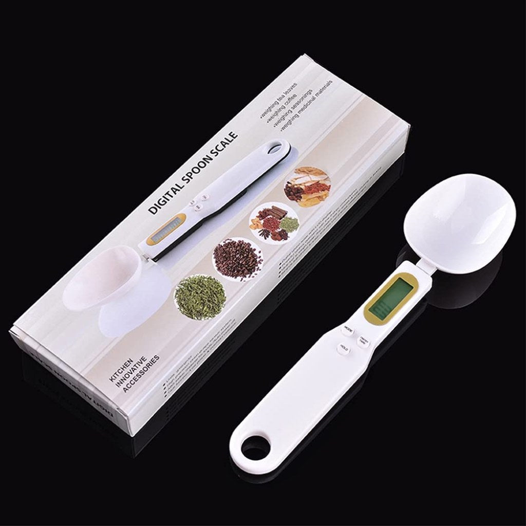 500g Capacity Digital Spoon with TARE Function and Multi-Unit Display
