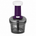 ELNEOR Smart Chop Pro – Manual Food Chopper with Safety Lock | 750ml | Triple SS Blade | Chop, Blend & Whisk