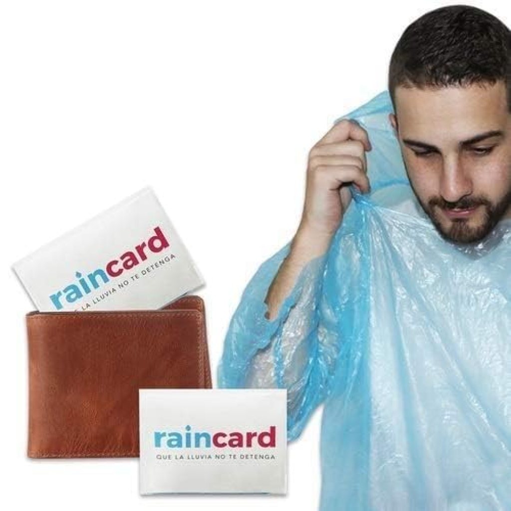 Pocket-Size Waterproof Rain Card Poncho (Unisex) - Elneor