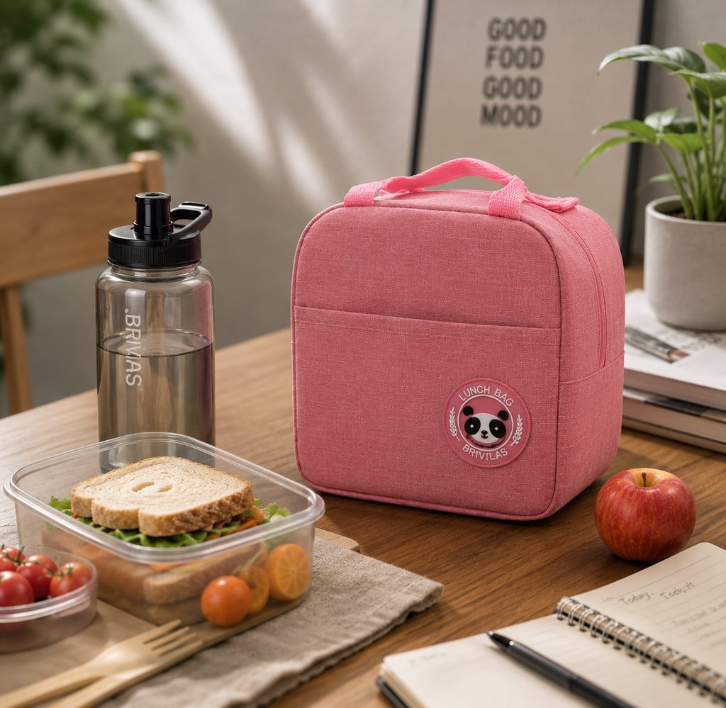 ELNEOR Insulated Lunch Bag – Premium Thermal Tiffin Bag for Office, School & Travel
