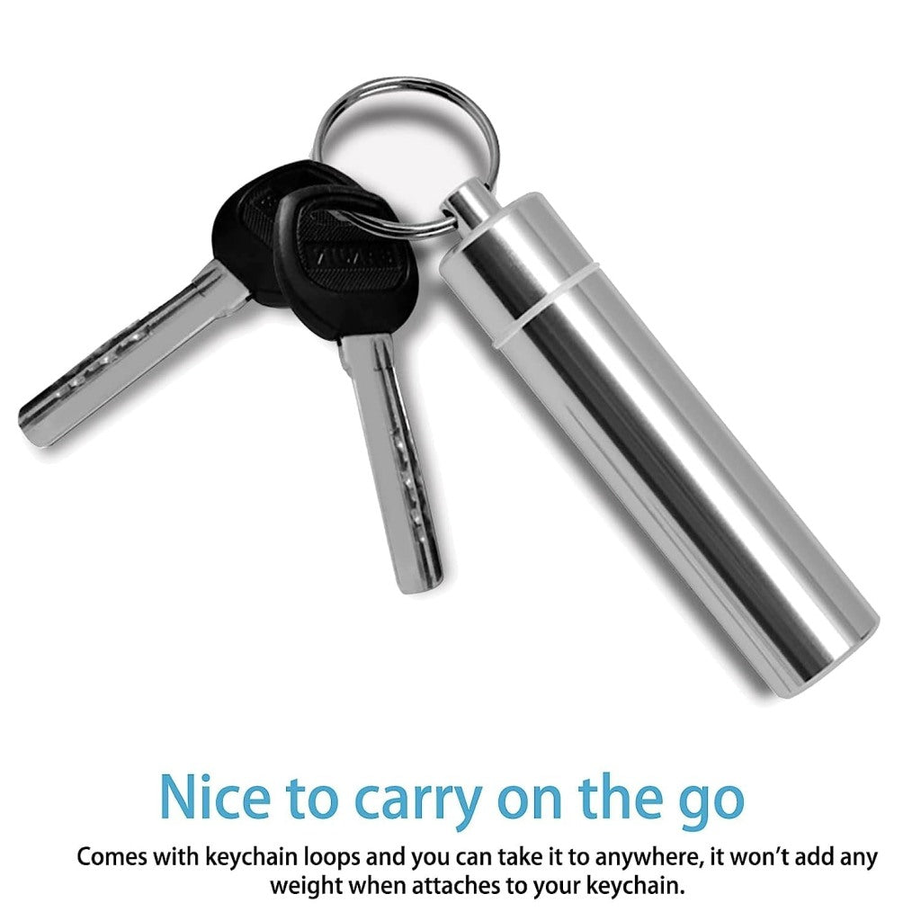 Portable Metal Toothpick & Teeth Cleaning Kit – 4pcs Set with Holder Reusable | Pocket Size | Multi-Use | Travel-Friendly - Elneor