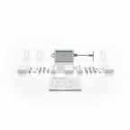 Automatic Door Closer - Punch-Free Steel Rope Sensor | Self-Closing Door Mechanism | Multi-Functional - Elneor Desk