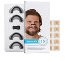 🌙 Breathing Nasal Strip Starter Kit | Extra Strength Snoring Solution | Boost Oxygen Intake | Improve Sleep Quality (2 Packs of 15 Set each)) - Elneor Desk