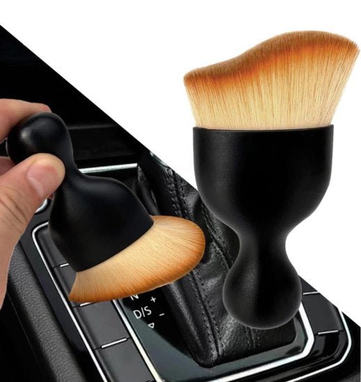 Car Interior Detailing Brush | Dashboard & AC Vent Cleaner - Elneor Care