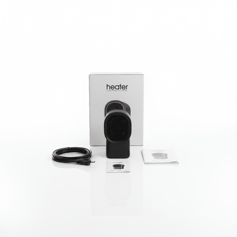 Compact Portable Heater - Mini Personal Space Heater | Desk & Bedside | Energy Efficient - Elneor Desk