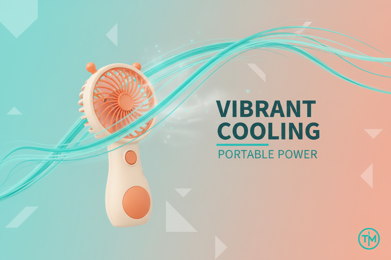 Coral Orange Fan Banner