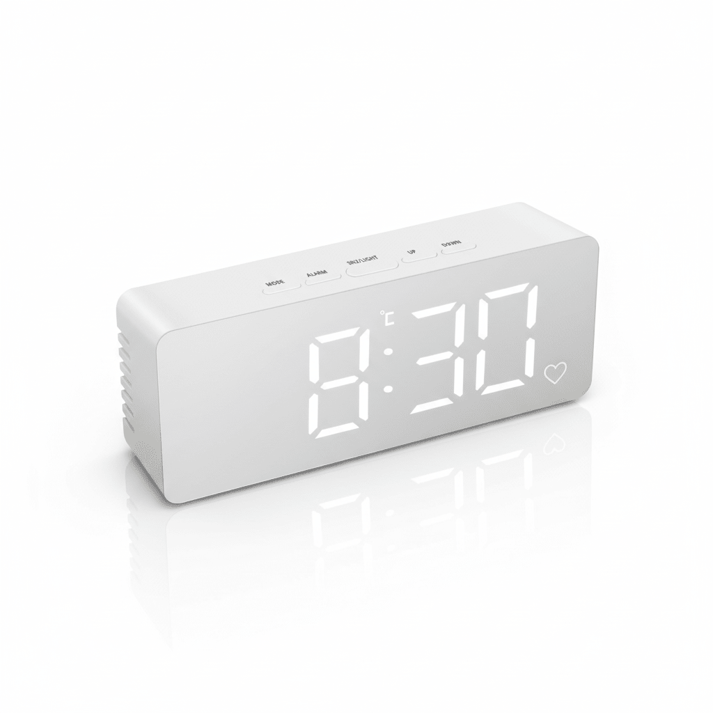 ELNEOR™ Digital Led Mirror Alarm Clock - ELNEOR