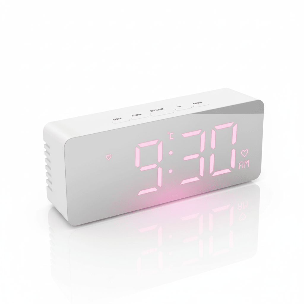 ELNEOR™ Digital Led Mirror Alarm Clock - ELNEOR