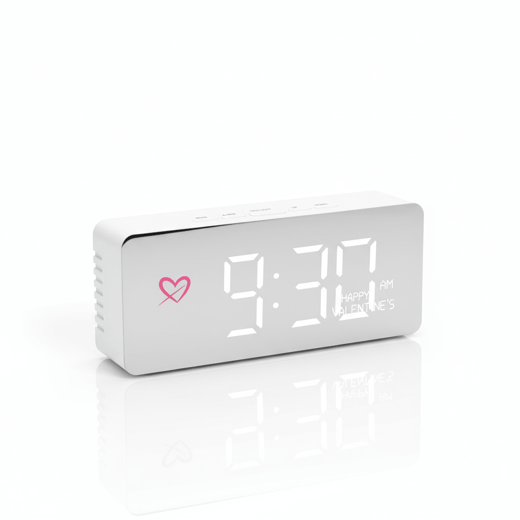 ELNEOR™ Digital Led Mirror Alarm Clock - ELNEOR