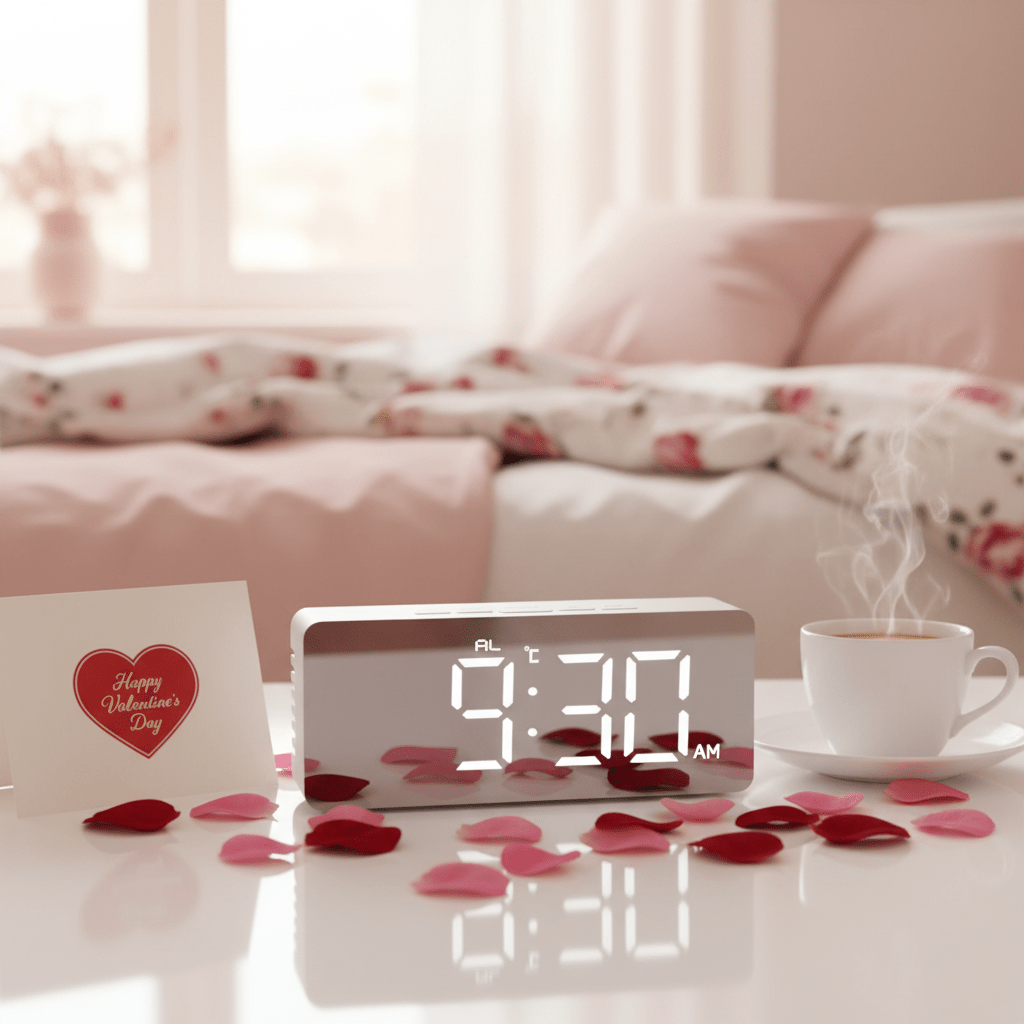 ELNEOR™ Digital Led Mirror Alarm Clock - ELNEOR