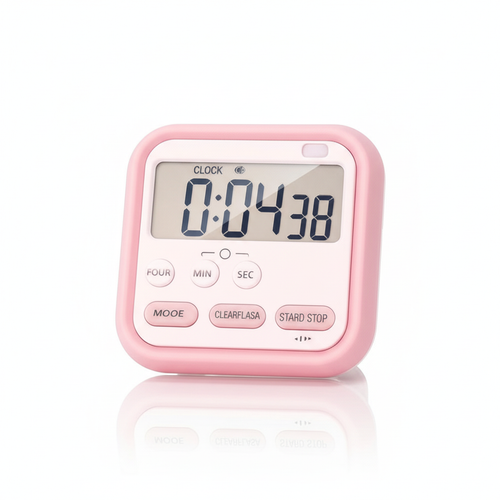 ELNEOR Pink Digital Timer - Large Hero