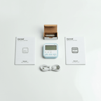 ELNEOR™ Precision Digital Kitchen Timer - Magnetic Rotary Countdown Clock with Large LED Display & Loud Alarm (Black) - ELNEOR