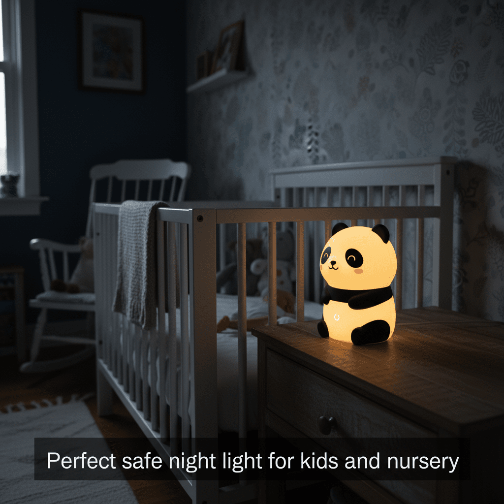 ELNEOR™ Products Rechargeable Panda Night Lamp - ELNEOR