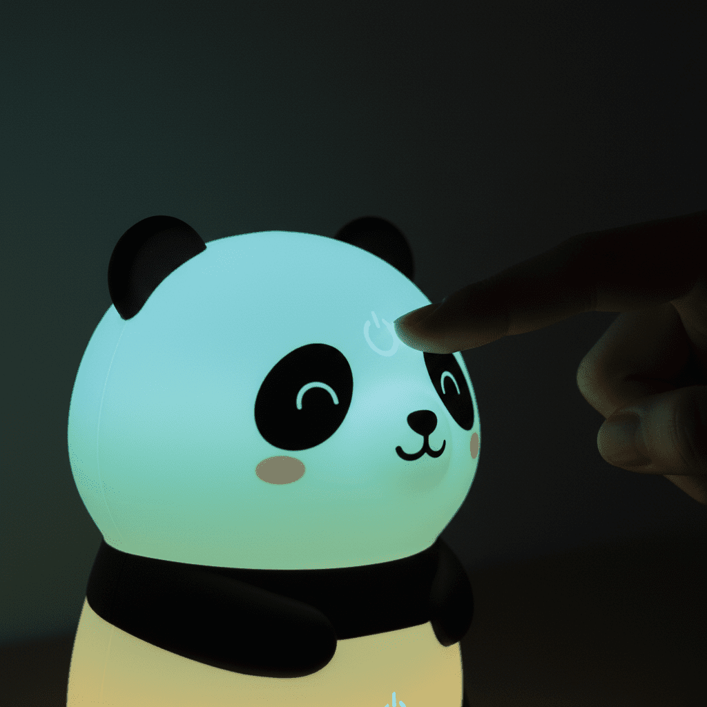 ELNEOR™ Products Rechargeable Panda Night Lamp - ELNEOR
