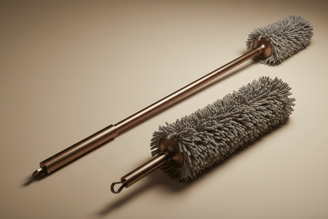 ELNEOR™ Telescopic Duster – 100-Inch Extendable Microfiber Mop - Elneor Care