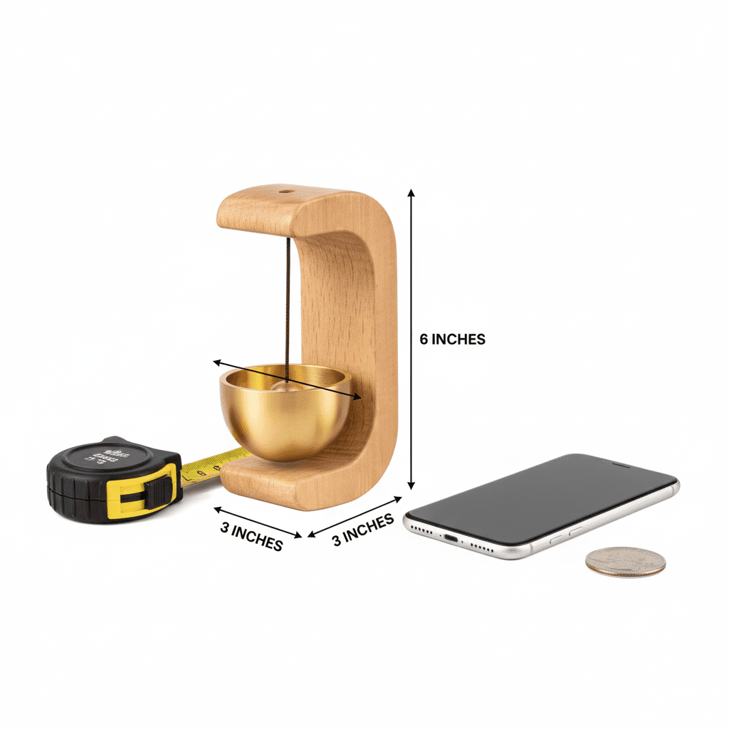 ELNEOR™ Wooden Door Bell - Open Frame C Design - Elneor Decor