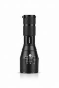 ELNEOR™ Metal Zoom Torch | IPX-5 Waterproof | USB Rechargeable | 5 Modes | 500M High-Lumen LED Flashlight