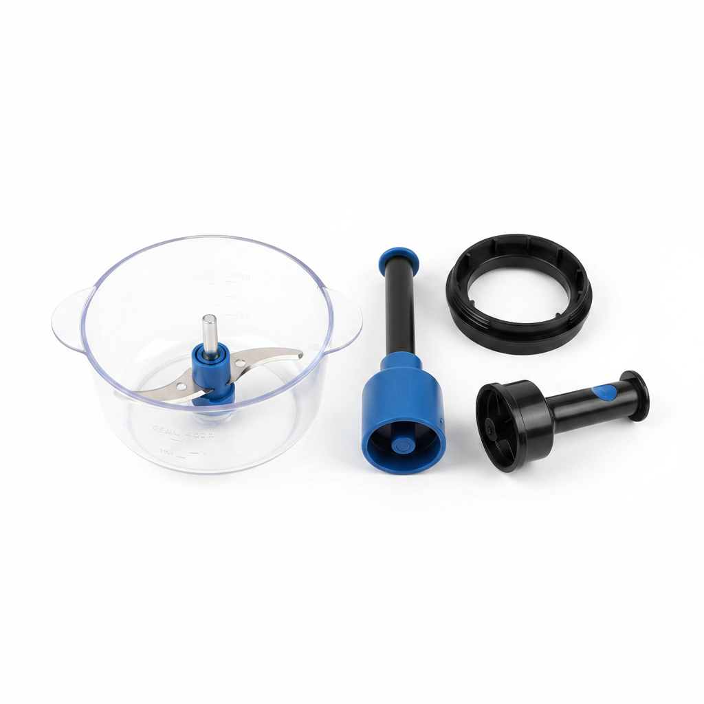 Real Push Chopper Round - Components Flat-lay