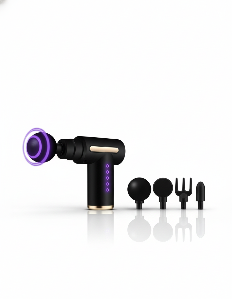 Massage Gun - Functionality Shot