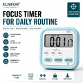 ELNEOR Digital Timer Clock hero white studio shot