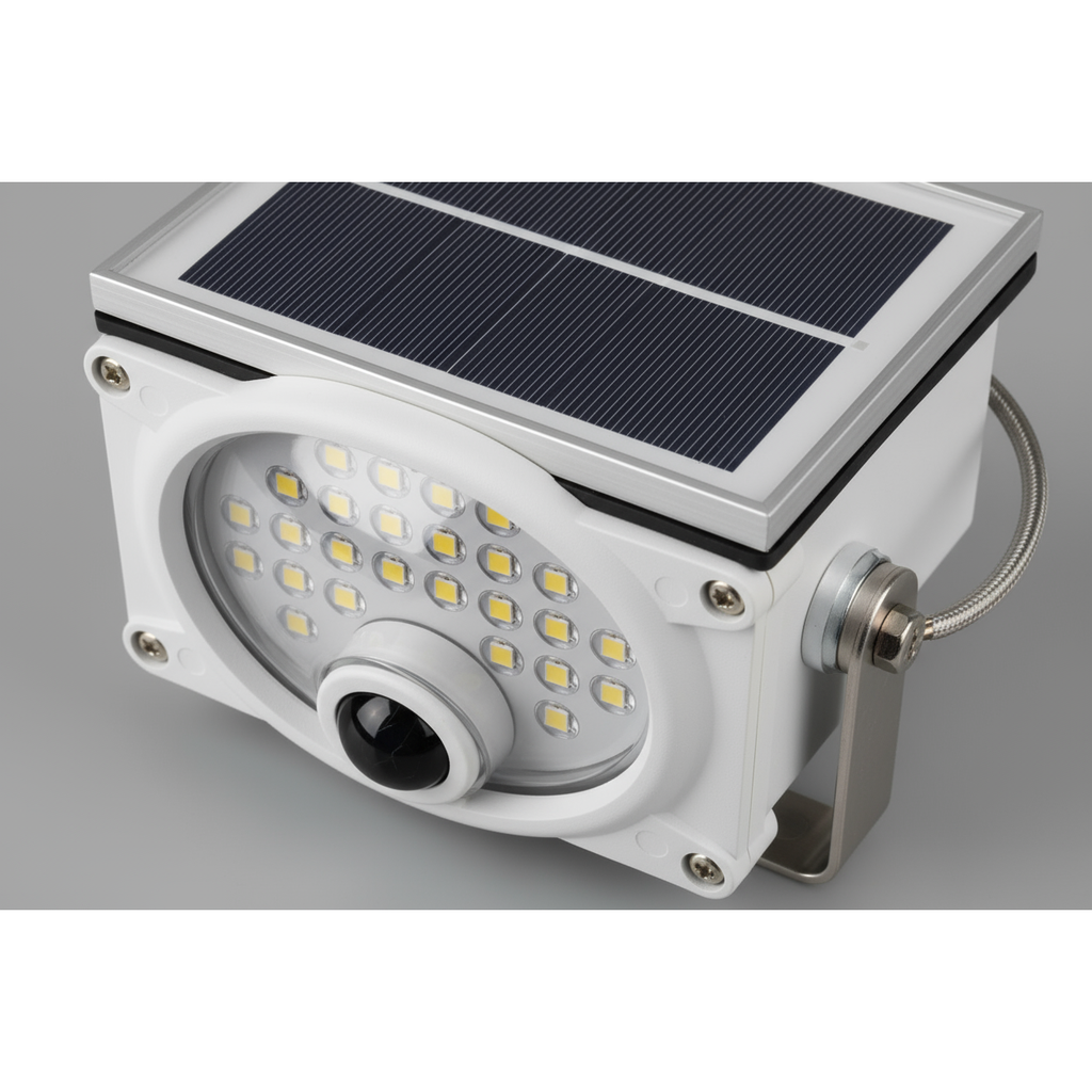 100 LED Solar Motion Sensor Light | Outdoor Security Lamp - Waterproof & Wireless