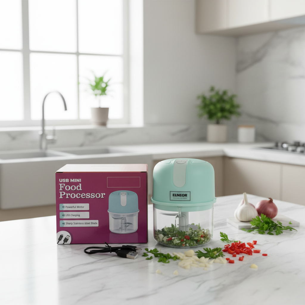 ELNEOR Wireless Food Chopper – Smart. Fast. Effortless.