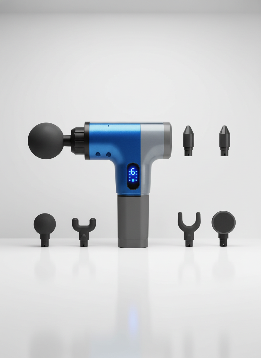 Facial Massage Gun - Functionality Shot