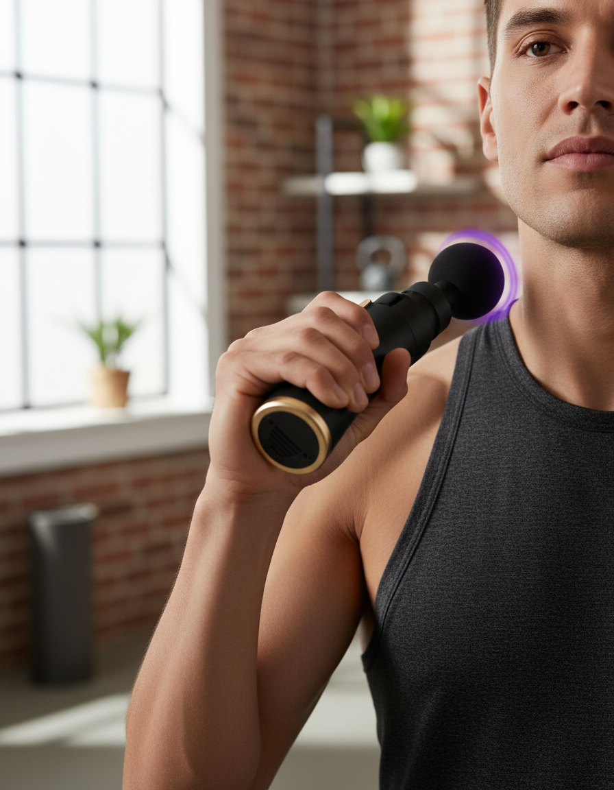 Massage Gun - Lifestyle Shot