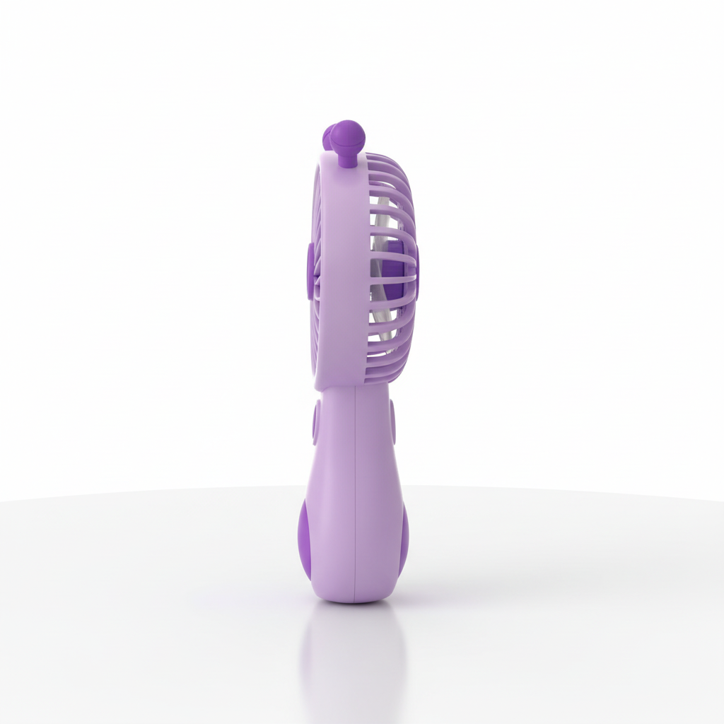 Portable Handheld Mini Fan - Purple Lavender