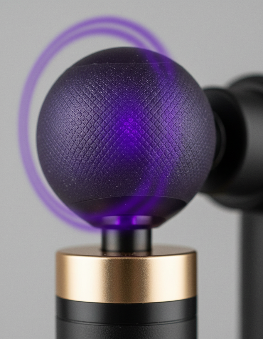 Massage Gun - Macro Detail
