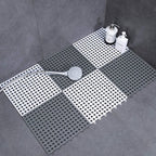 Interlocking Non-Slip Drainage Floor Mat (Set of 6 Tiles) - Elneor Desk
