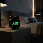 LED Clock Bedside Lifestyle