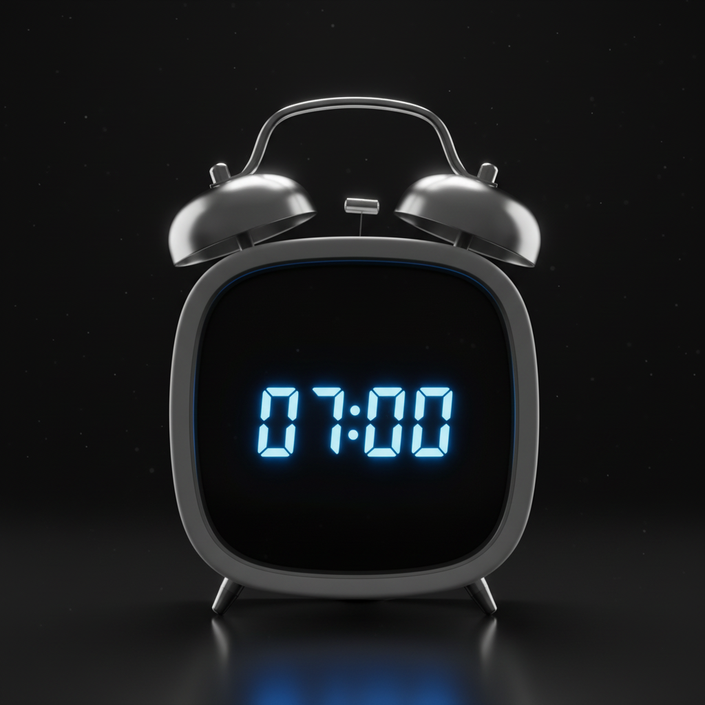 LED Clock Front Hero Shot