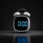 LED Clock Low Angle Hero