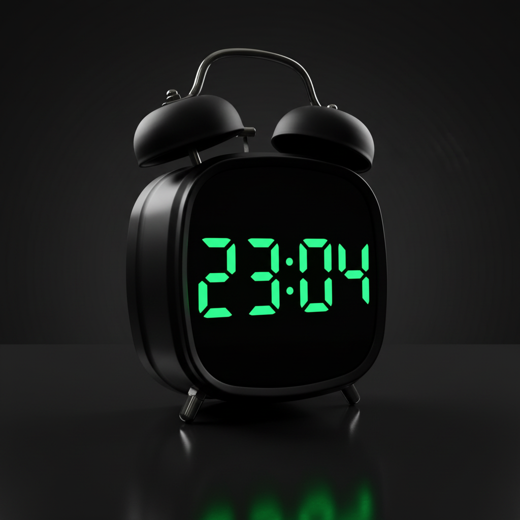 LED Clock Low Angle Hero