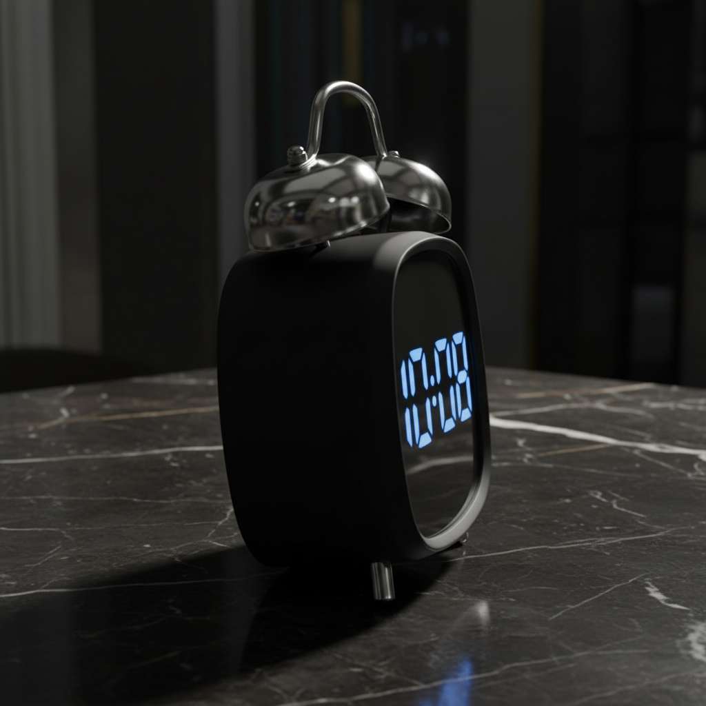 LED Clock Side Profile