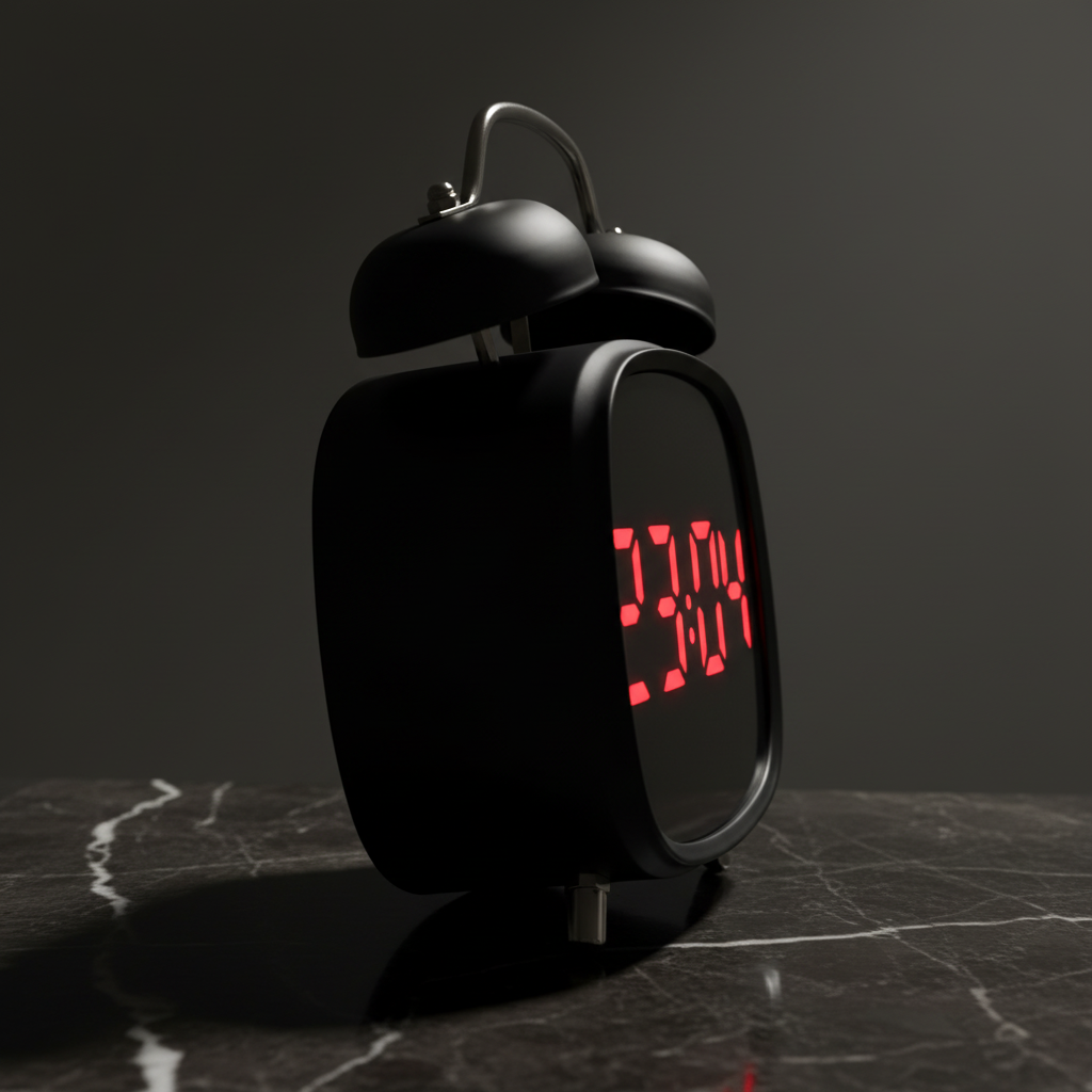 LED Clock Side Profile