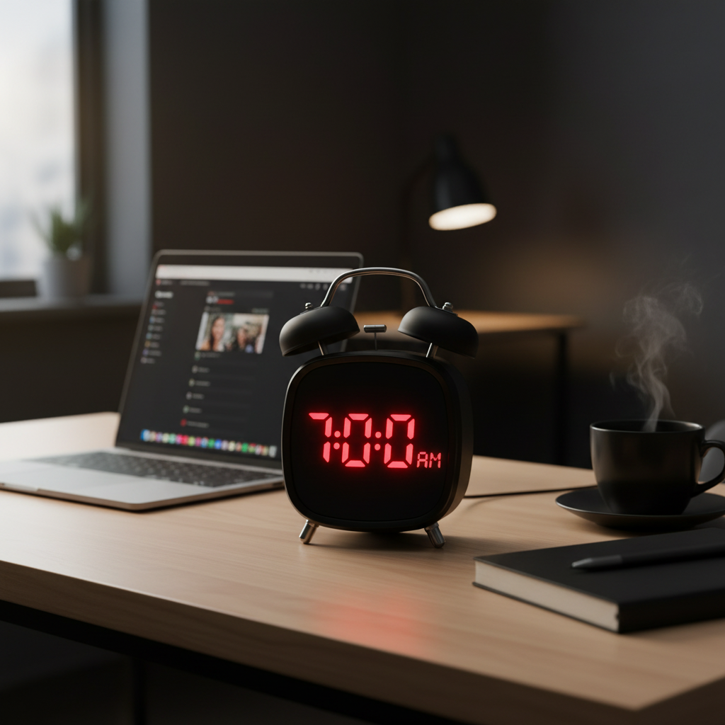 LED Clock Workspace Setup