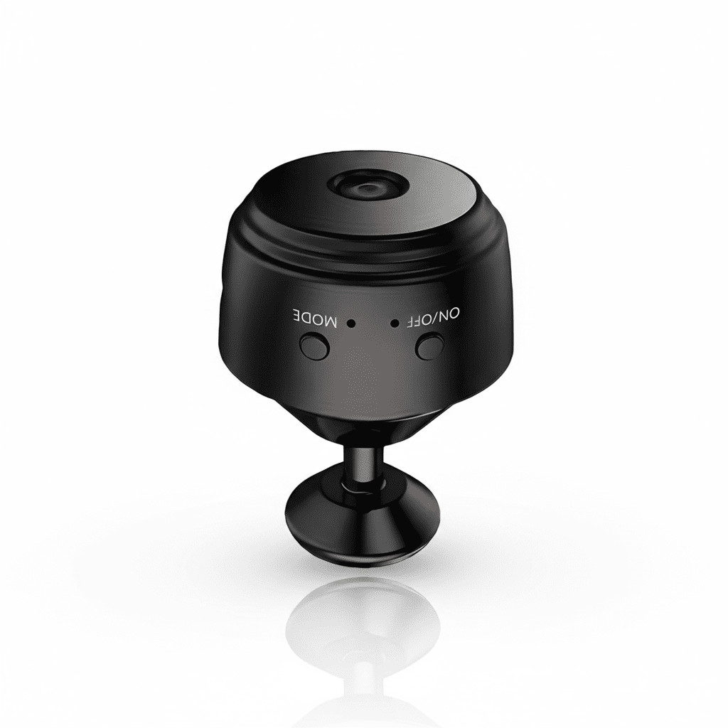 Mini WiFi Security Camera with Night Vision - Elneor Ambient Lighting
