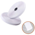 Nylon Self Adhesive Multipurpose Hook & Loop Tape Roll | Heavy Duty Double-Sided Velcro Tape | White 5 Meter - Elneor Decor